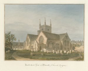 Sussex - Petworth Church, 1825 tekijältä John Buckler