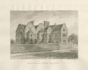 Walsall - "Ancient Mansion": seepiapesupiirros tekijältä John Buckler