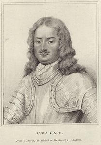 Sir Henry Gagen muotokuva kaiverruksesta tekijältä John Bulfinch