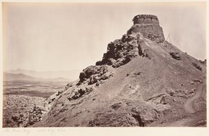 Panoraama Kabulista katsottuna Bala Burjista, 1879 tekijältä John Burke