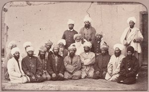 Sirdar Habeeboolah [sic] Gilzai ja muut khaanit, 1879 tekijältä John Burke