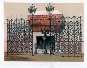 Takorautaritilät, 1800-luku.