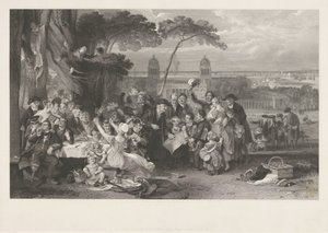 Puistojuhla juhlii voittoa Trafalgarissa
