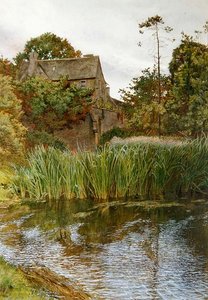 Syksyn puutarha tekijältä John Byam Liston Shaw