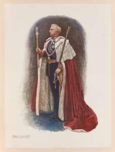 Kuningas Edward VII:n kruunaus tekijältä John Byam Liston Shaw
