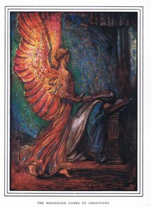 Sanansaattaja tulee Christianan luo tekijältä John Byam Liston Shaw