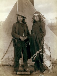 Punainen pilvi ja amerikkalainen hevonen, 1891
