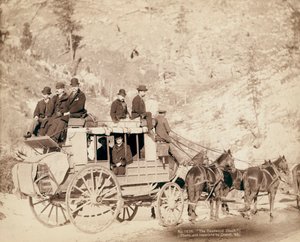 Old West Deadwood Stagecoach
