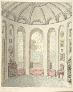 Lean linna, Worcestershire, sedan, pohjoiseen katsova, n. 1816.