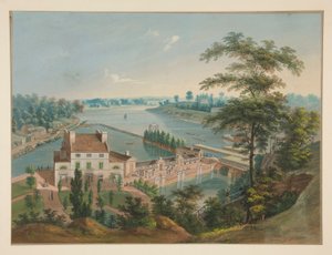 Vesi toimii Fairmount Parkissa Philadelphiassa