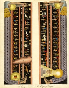 Egyptiläinen horoskooppi Denderan temppelissä tekijältä John Chapman