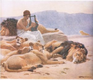 Orpheus ja hänen luuttunsa, Bibbys Annual, 1916-17