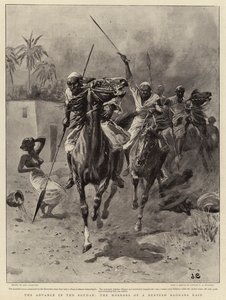 Eteneminen Soudanissa, Dervish Baggara -hyökkäyksen kauhut