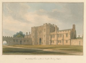 Essex - Saint Osythin luostari, 1825 tekijältä John Chessell Buckler