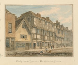 Gloucestershire - Bishop Cooperin talo tekijältä John Chessell Buckler
