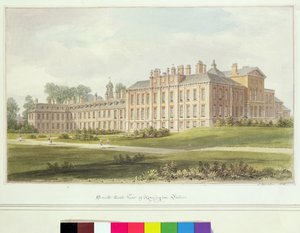 Kaakkoisnäkymä Kensingtonin palatsista, 1826