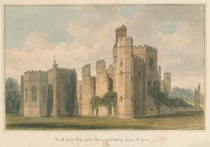 Sussex - Cowdray House, 1825 tekijältä John Chessell Buckler