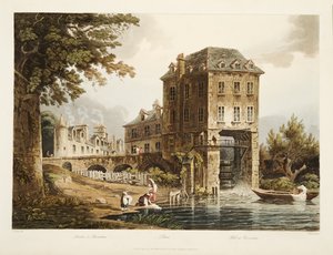 Mylly Charentonissa, kuvitus Versailles