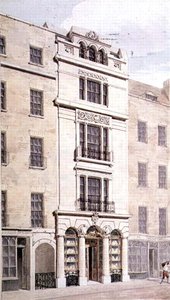 Rundell, Bridge and Rundell, 32 Ludgate Hill, 1826 (wc paperille). tekijältä John Clement Meade