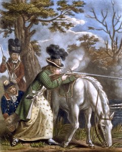 "The Ladies Shooting Poney" tekijältä John Collet