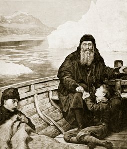 Henry Hudsonin viimeinen matka, kuvitus teoksesta 