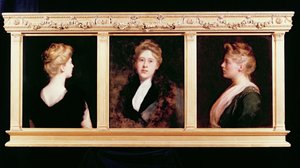 Kolminkertainen naisen muotokuva tekijältä John Collier