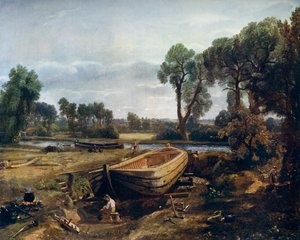 Venerakennus lähellä Flatfordin tehdasta, 1815, 1912. tekijältä John Constable