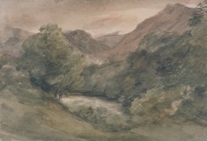 Borrowdale, Ilta hyvän päivän jälkeen, 1. lokakuuta tekijältä John Constable