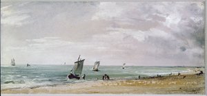 Brighton Beach (öljy kankaalle tekijältä John Constable