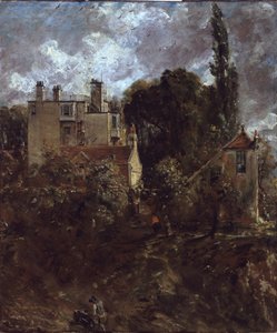 Amiraalin talo Hampsteadissa, nimeltään "The Grove" tekijältä John Constable