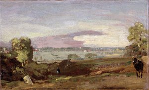 Dedham Vale tekijältä John Constable