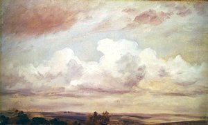 Laaja maisema (öljy kankaalle) tekijältä John Constable
