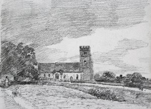 Feeringin kirkko, 1814 tekijältä John Constable