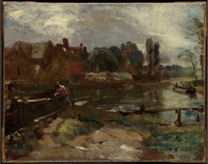 Flatfordin mylly sululta nähtynä tekijältä John Constable