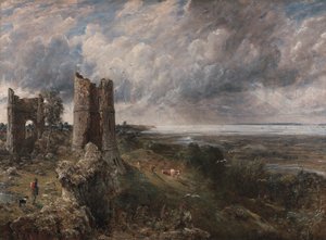 Hadleigh Castle, Thamesin suu - Aamu myrskyisen yön jälkeen tekijältä John Constable