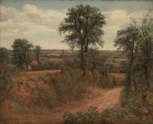Lane lähellä Dedhamia tekijältä John Constable