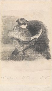 Mary Constable Reading tekijältä John Constable