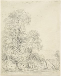 Maudlin, lähellä Chichesteriä, 18. heinäkuuta 1835 tekijältä John Constable
