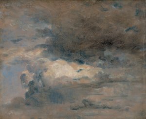 Pilvien tutkimus - Ilta, 31. elokuuta 1822. tekijältä John Constable