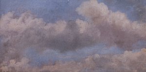 Pilvien tutkimus, n. 1821 tekijältä John Constable