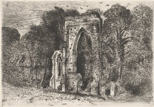 Netley Abbeyn rauniot tekijältä John Constable