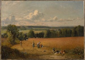 Vehnäpelto tekijältä John Constable