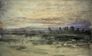 Näkymä Hampsteadista tekijältä John Constable