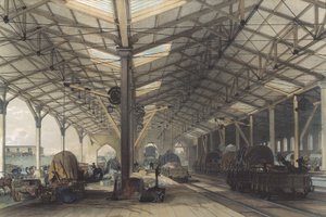 Tavaratalo, Bristol, Great Western Railway, 1846