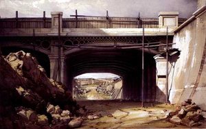 Hampstead Road Bridge tekijältä John Cooke Bourne