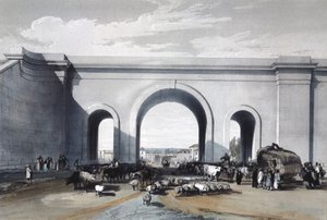 Rautatiesilta Chippenhamissa, Wiltshiressä, 1846