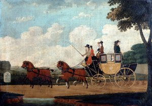 Royal Mail Coach, Chelmsford - Lontoo, 1799.