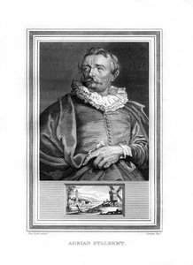 Adriaen van Stalbemt, flaamilainen taidemaalari, 1825.