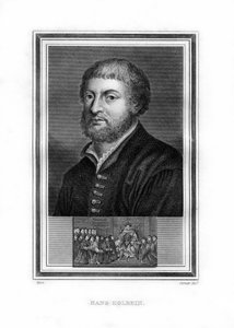 Hans Holbein nuorempi, saksalainen pohjoisrenessanssimaalari, 1825.