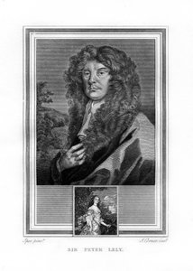 Sir Peter Lely, hollantilaissyntyinen englantilainen barokin aikakauden taidemaalari, 1825.